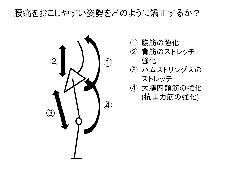 腰痛体操